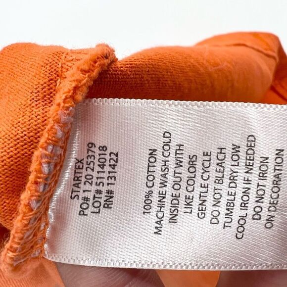 Spirit Jersey Long Sleeve Tee Women's XS Fighting Illini Dip Dye Jersey Illinois - Picture 7 of 8